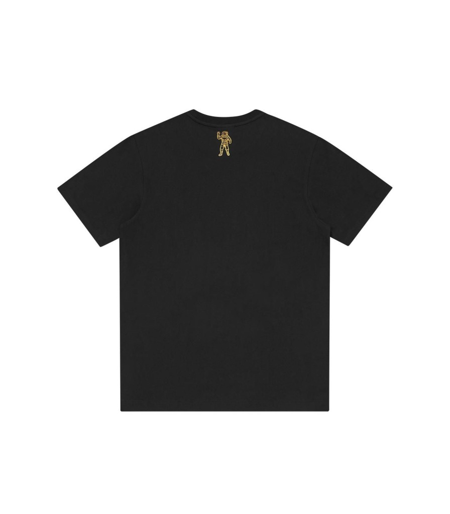 SELFRIDGES GLITTER PACK T-Shirts | Glitter Arch Logo T-Shirt - Black/Gold