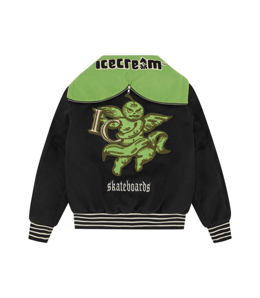 ICECREAM Pre-Spring '24 Outerwear | Cherub Cheerleader Jacket - Black