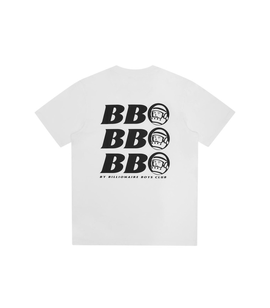 BB ASTRO T-Shirts | Bb Astro Repeat Logo T-Shirt - White