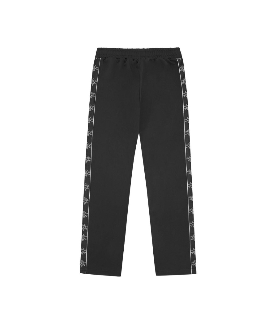 ICECREAM Spring '24 Tracksuits | Cones And Bones Taped Track Pant - Black