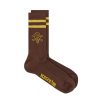 ICECREAM Spring '24 Accessories | Cones And Bones Sports Sock - Brown