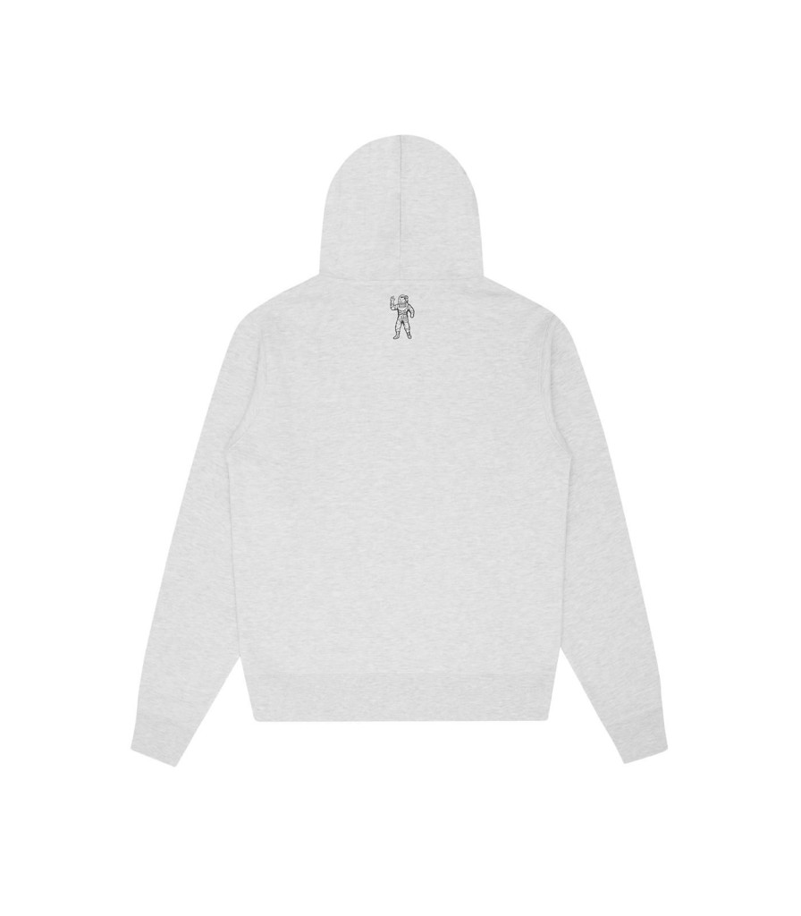 Billionaire Boys Club Classics Hoodies | Small Arch Logo Popover Hood - Heather Ash