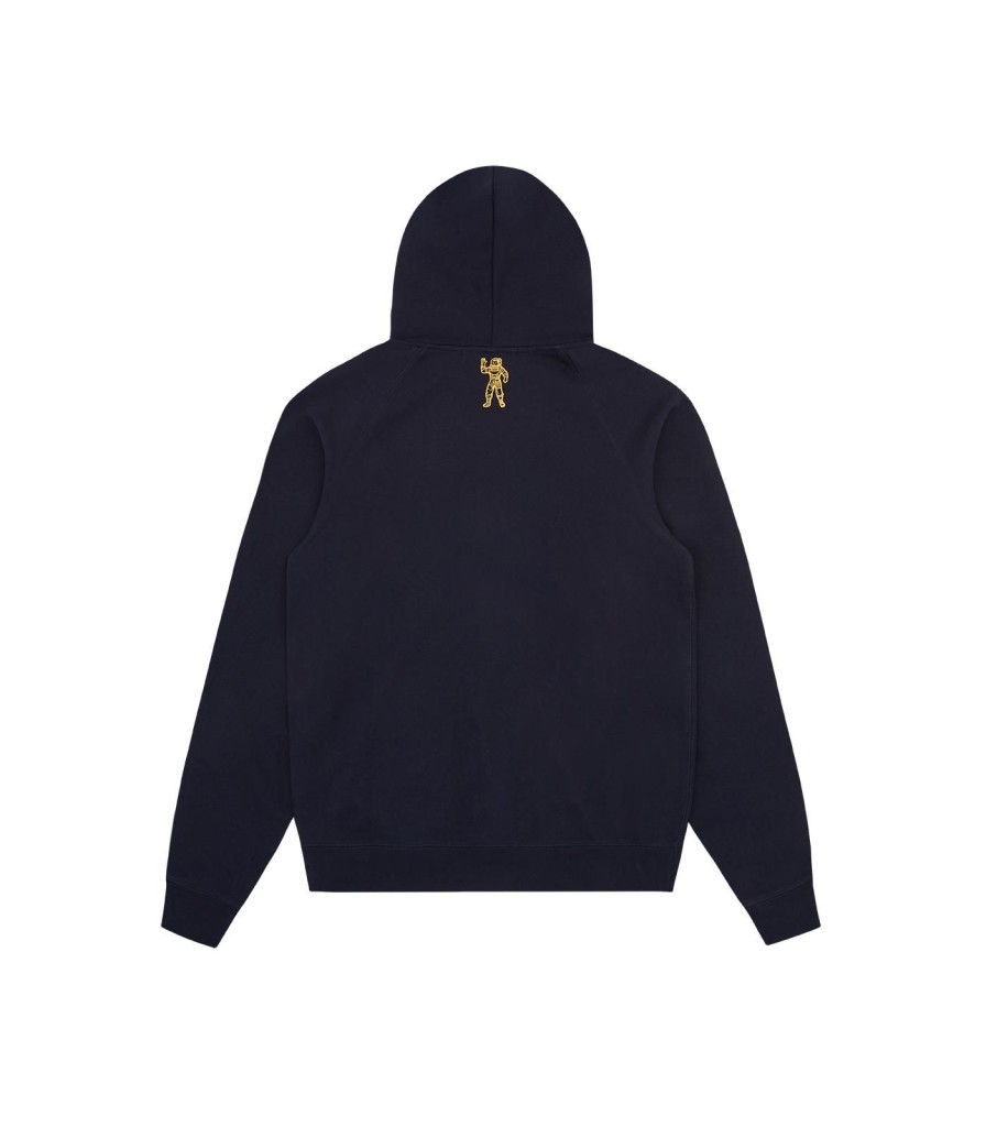 Billionaire Boys Club Classics Hoodies | Small Arch Logo Zip Through - Navy