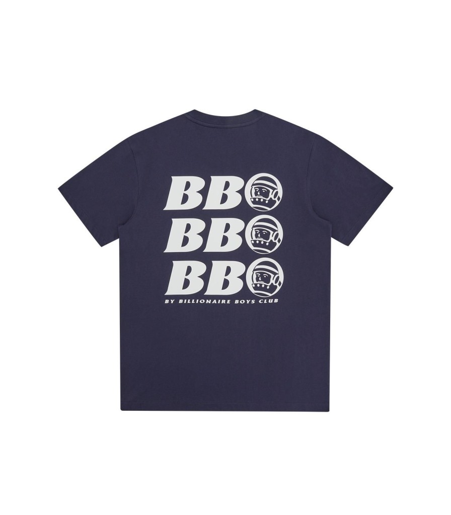 BB ASTRO T-Shirts | Bb Astro Repeat Logo T-Shirt - Navy