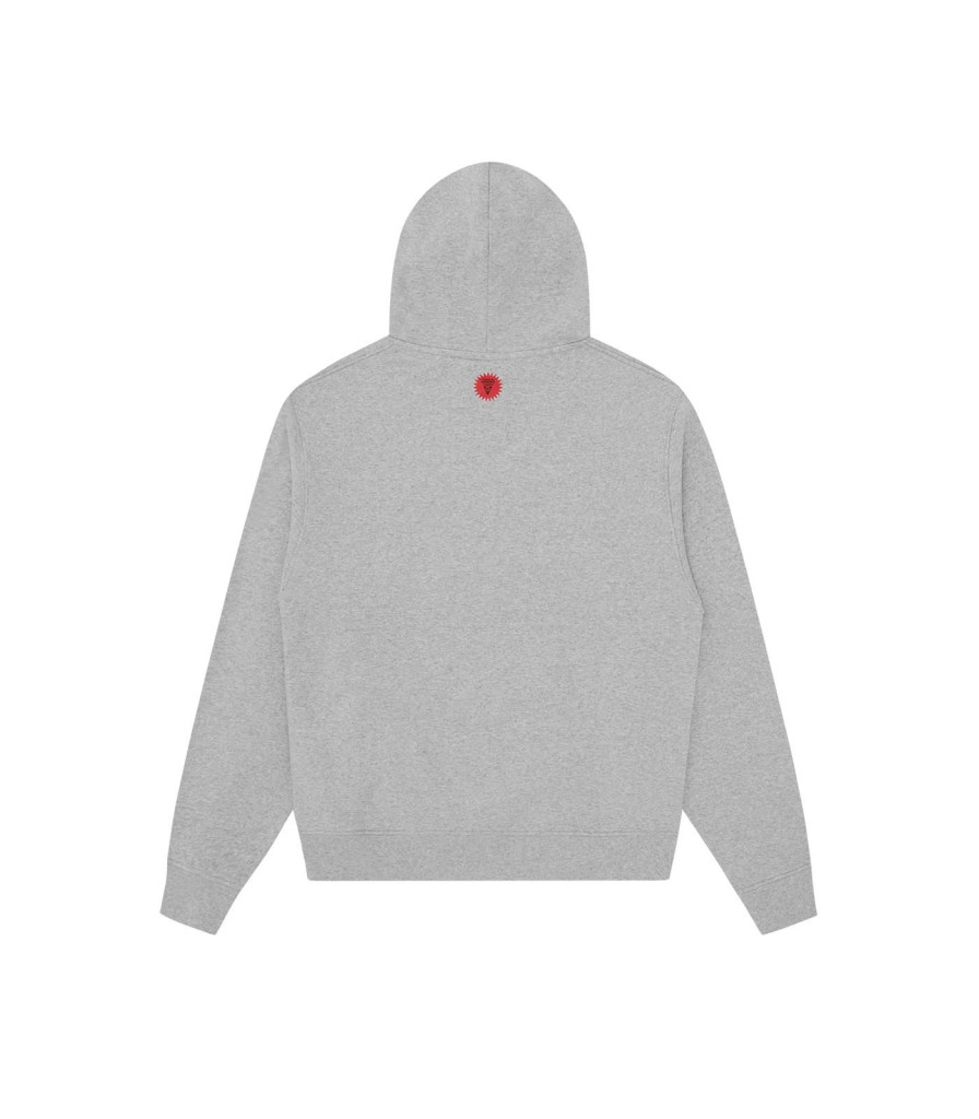 ICECREAM EU EXCLUSIVE Hoodies | Splatter Popover Hood - Heather Grey