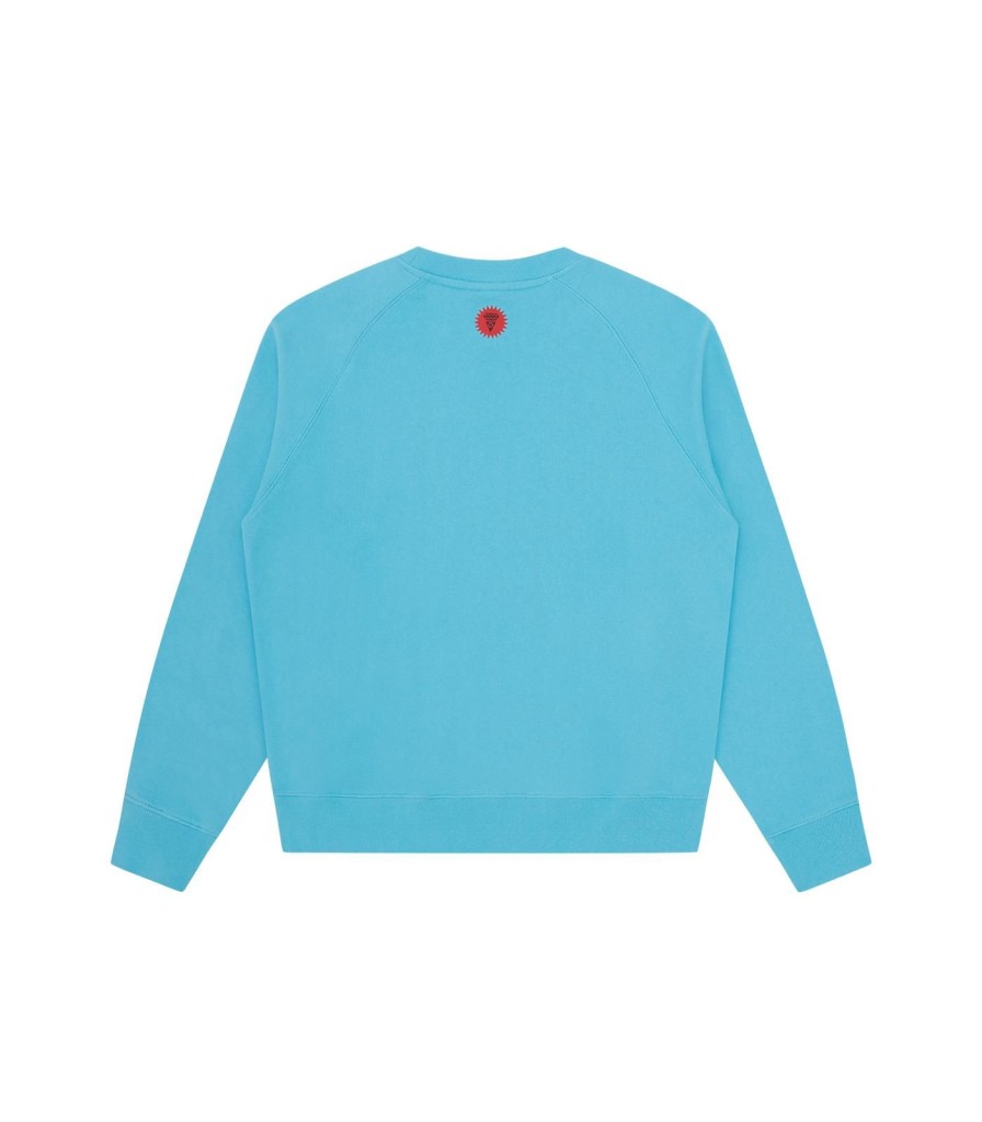 ICECREAM EU EXCLUSIVE Sweatshirts | Triple Running Dog Crewneck - Blue