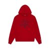 ICECREAM Spring '24 Hoodies | Cones And Bones Popover Hood - Red