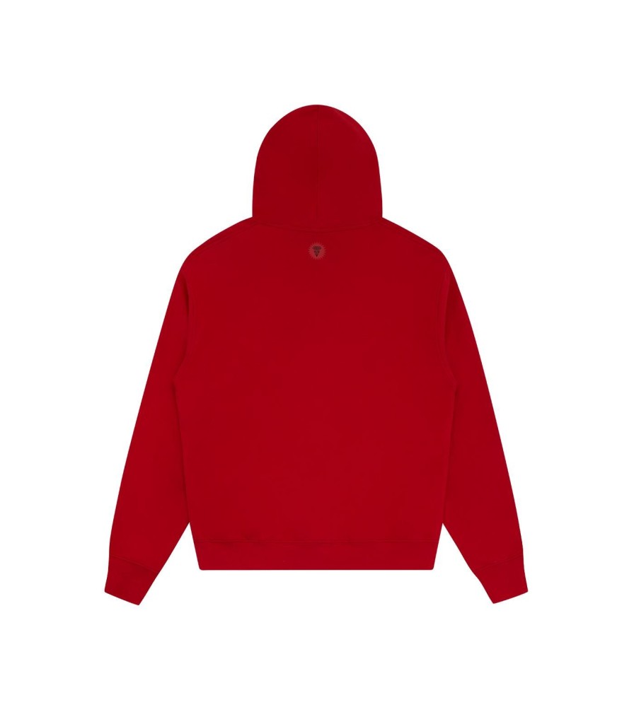 ICECREAM Spring '24 Hoodies | Cones And Bones Popover Hood - Red