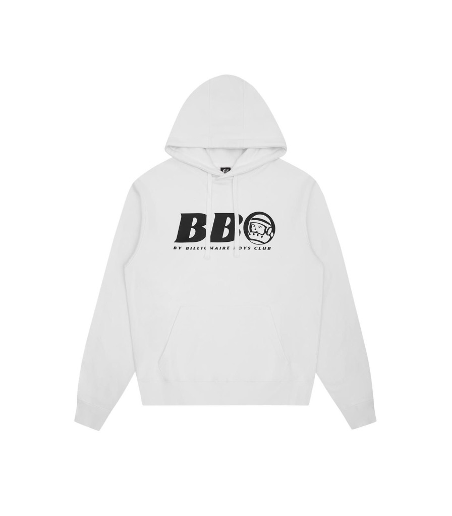 BB ASTRO Hoodies | Astro Small Logo Popover Hood - White