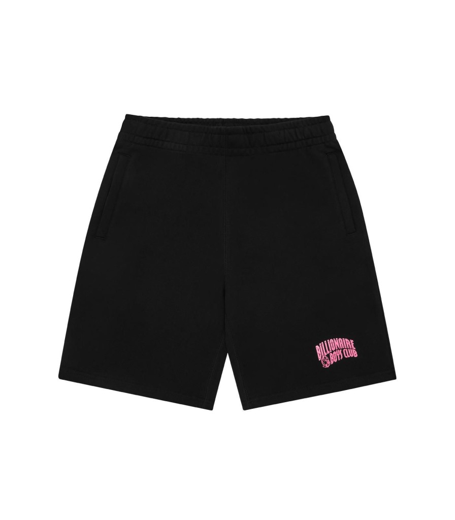 Billionaire Boys Club Classics Tracksuits | Small Arch Logo Highlighter Shorts - Black/Pink