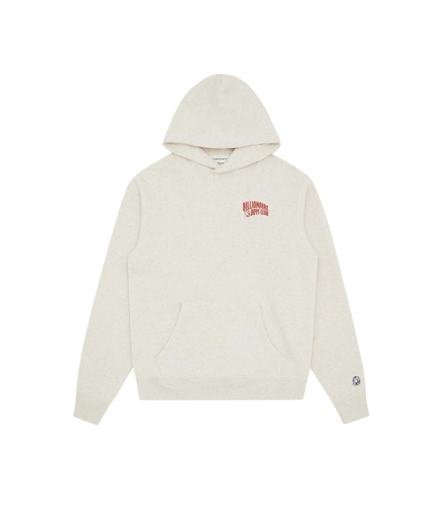 Billionaire Boys Club Classics Hoodies | Small Arch Logo Popover Hood - Oat