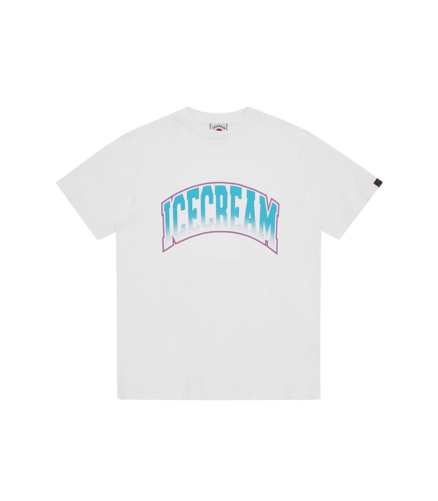 ICECREAM Pre-Spring '24 T-Shirts | College T-Shirt - White