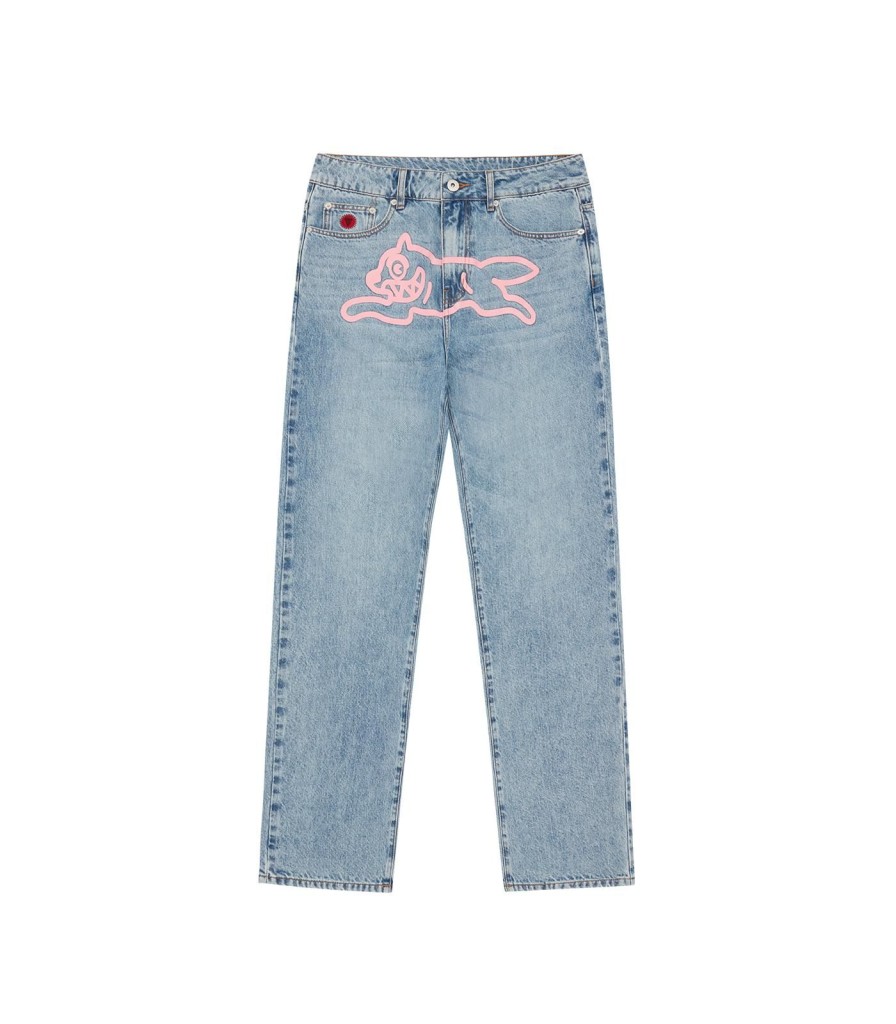 ICECREAM Pre-Spring '24 Denim & Pants | Running Dog Denim Pant - Light Wash