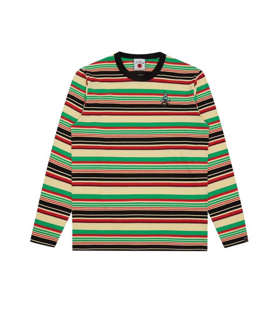 ICECREAM Spring '24 T-Shirts | Striped L/S T-Shirt - Multi