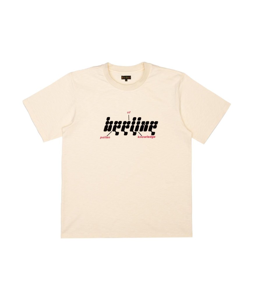 BEE LINE T-Shirts | Pollen Of Knowledge Slub Tee - Cream