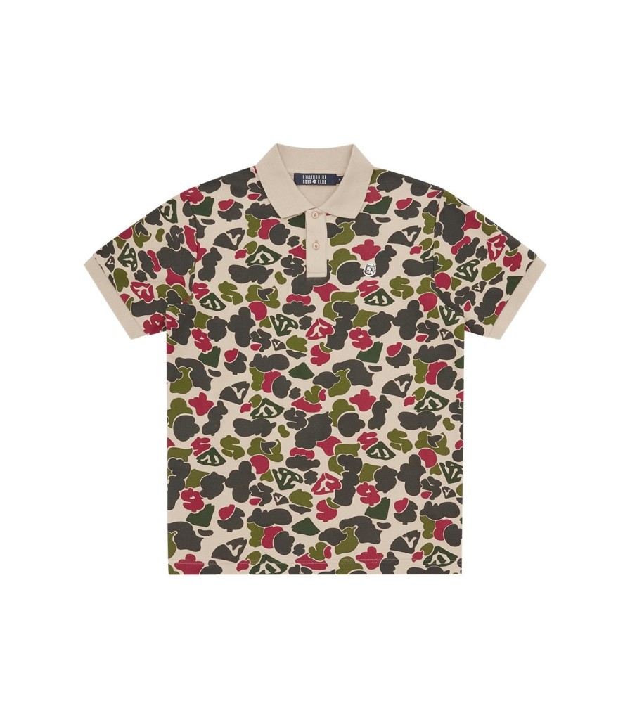 Billionaire Boys Club Pre-Spring '24 Shirts & Polos | Duck Camo Polo Shirt - Multi Camo