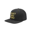 Billionaire Boys Club Pre-Spring '24 Headwear | Heart And Mind Corduroy Visor Cap - Black