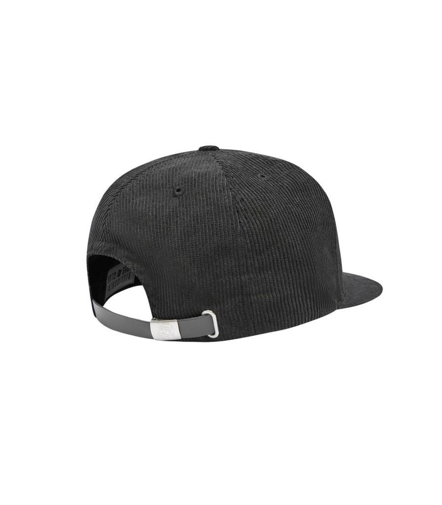 Billionaire Boys Club Pre-Spring '24 Headwear | Heart And Mind Corduroy Visor Cap - Black