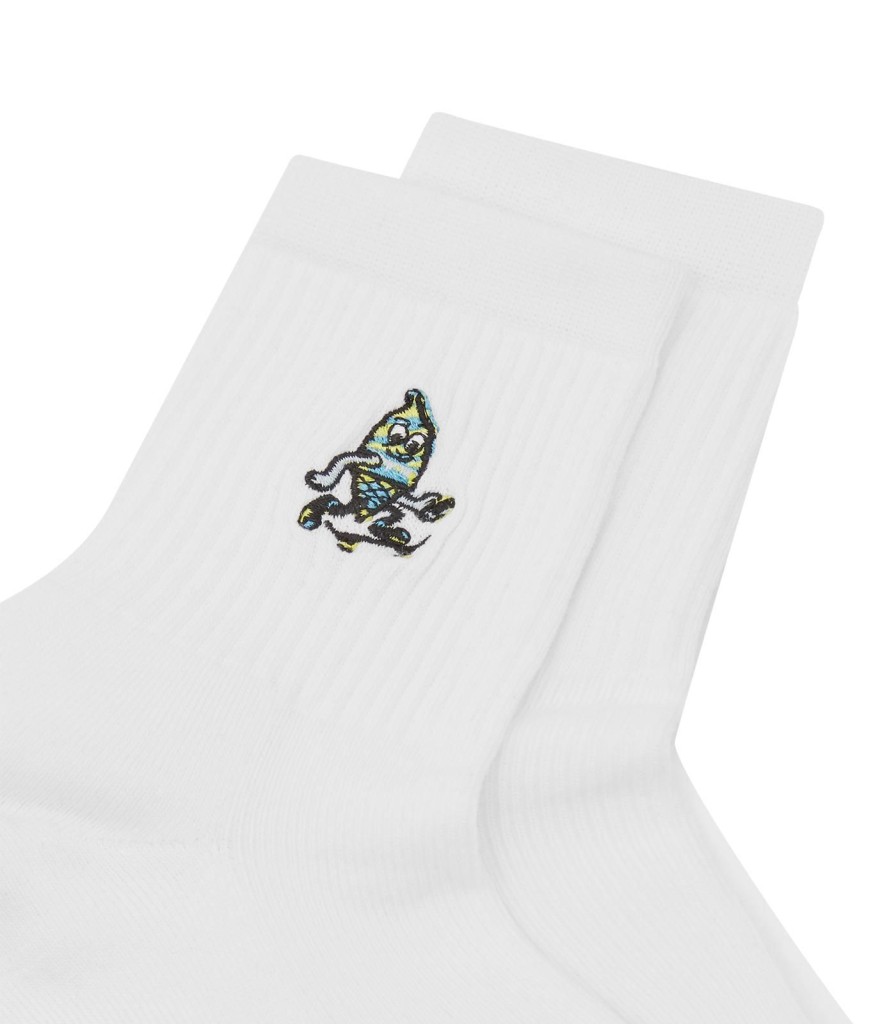 ICECREAM Spring '24 Accessories | Team Eu Skate Cone Socks - White