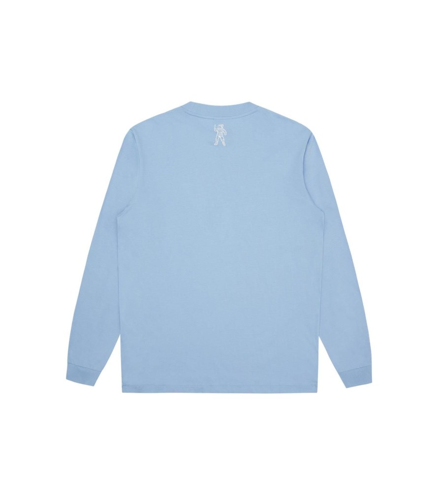 Billionaire Boys Club Classics Longsleeve T-Shirts | Small Arch Logo L/S T-Shirt - Blue