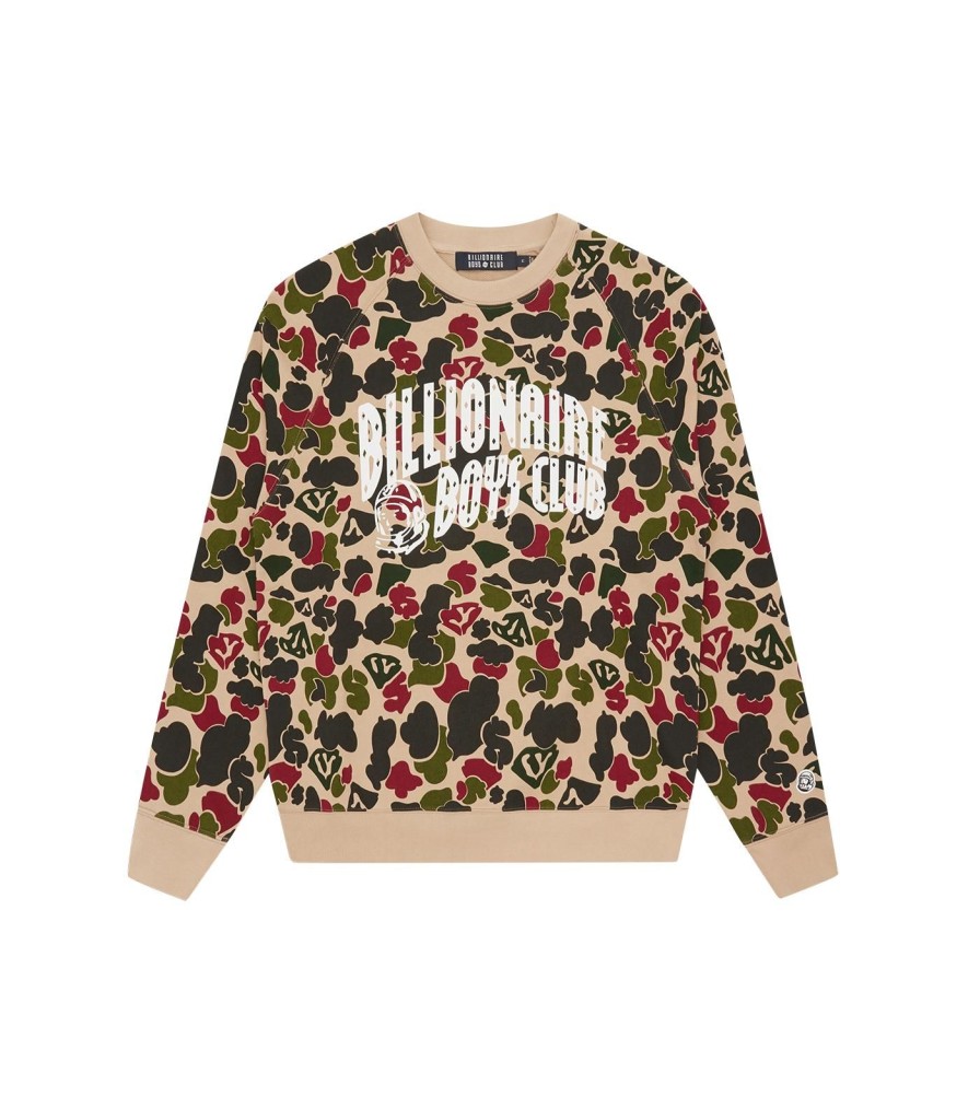 Billionaire Boys Club Pre-Spring '24 Sweatshirts | Duck Camo Crewneck - Multi Camo