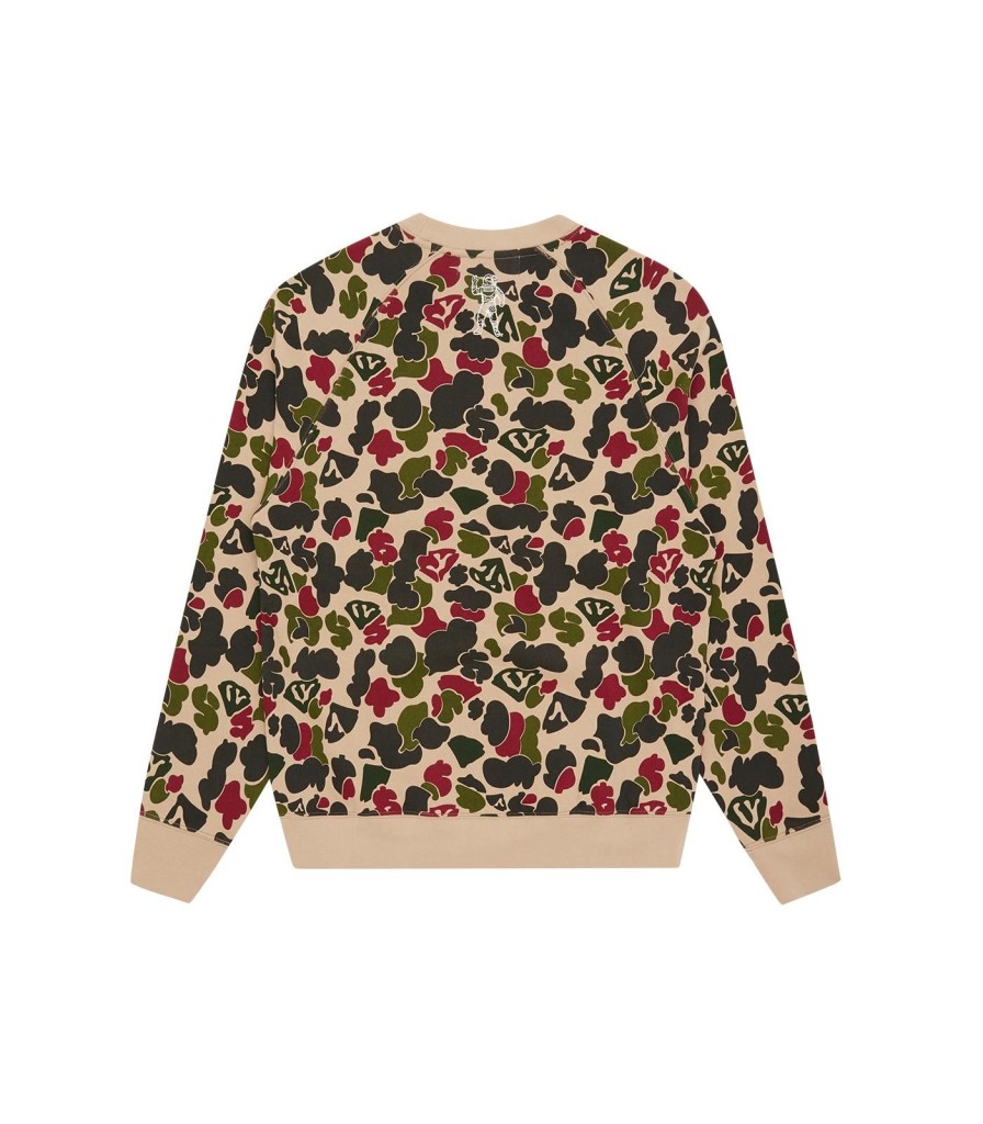 Billionaire Boys Club Pre-Spring '24 Sweatshirts | Duck Camo Crewneck - Multi Camo