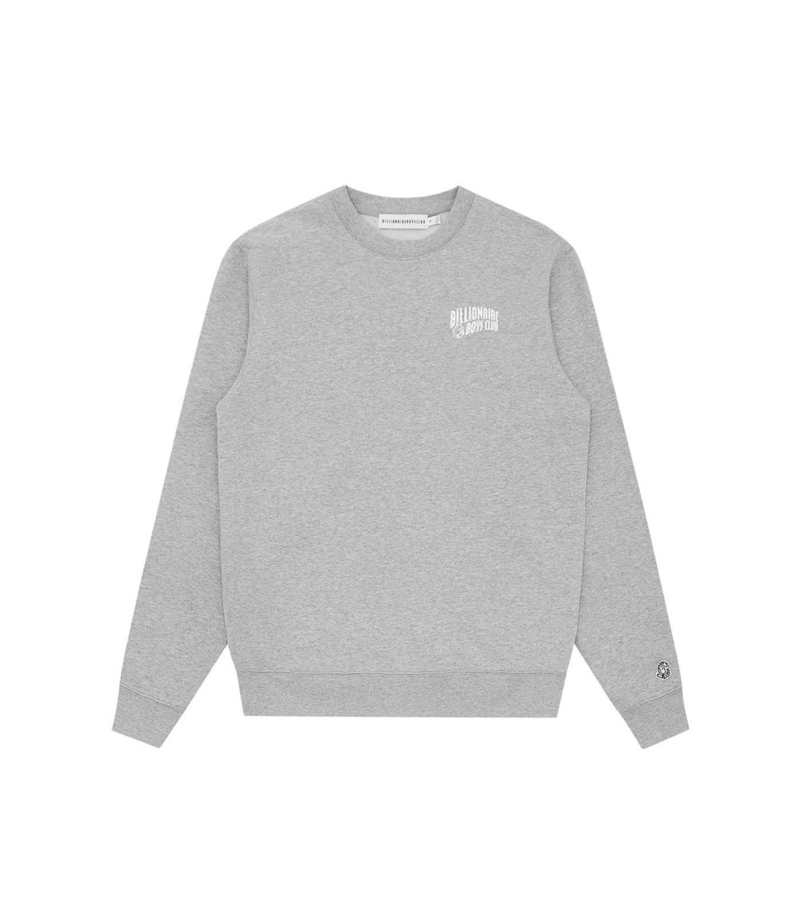 Billionaire Boys Club Classics Tracksuits | Small Arch Logo Crewneck - Heather Grey