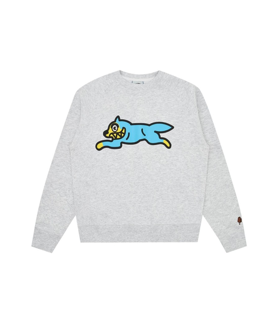 ICECREAM Pre-Fall '22 Sweatshirts | Running Dog Crewneck - Heather Grey