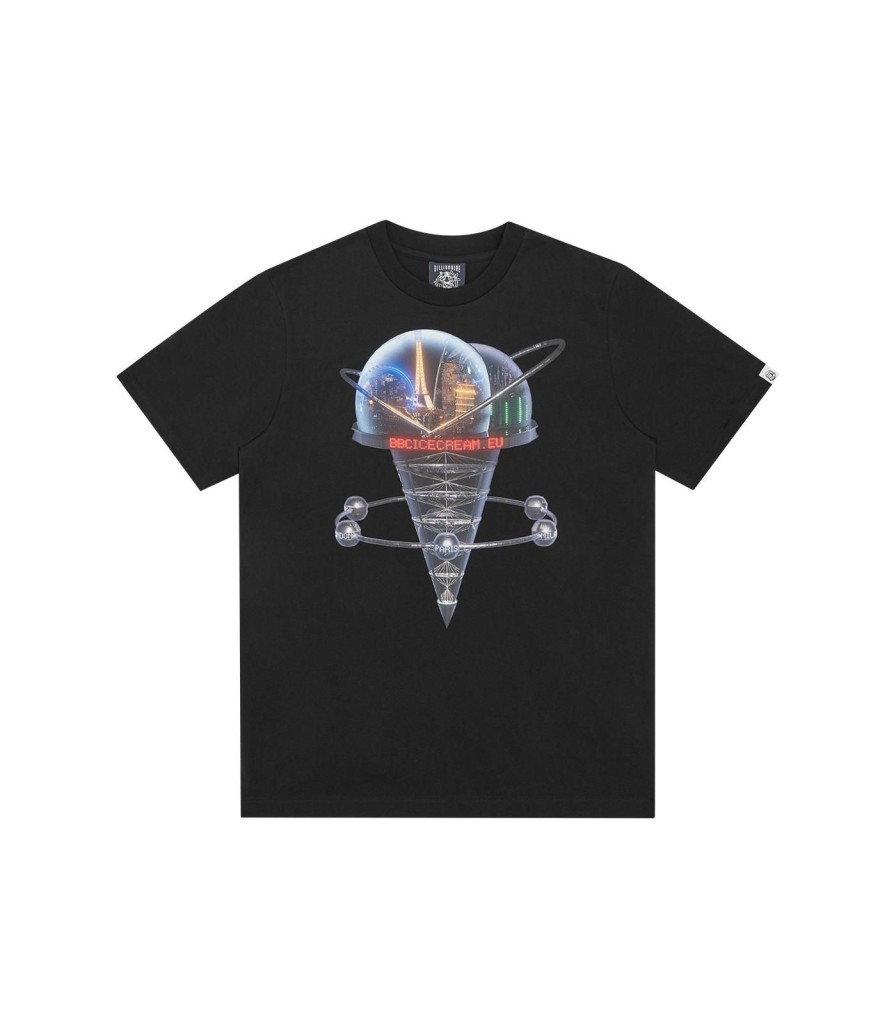 Billionaire Boys Club T-Shirts | Coneworld T-Shirt - Black