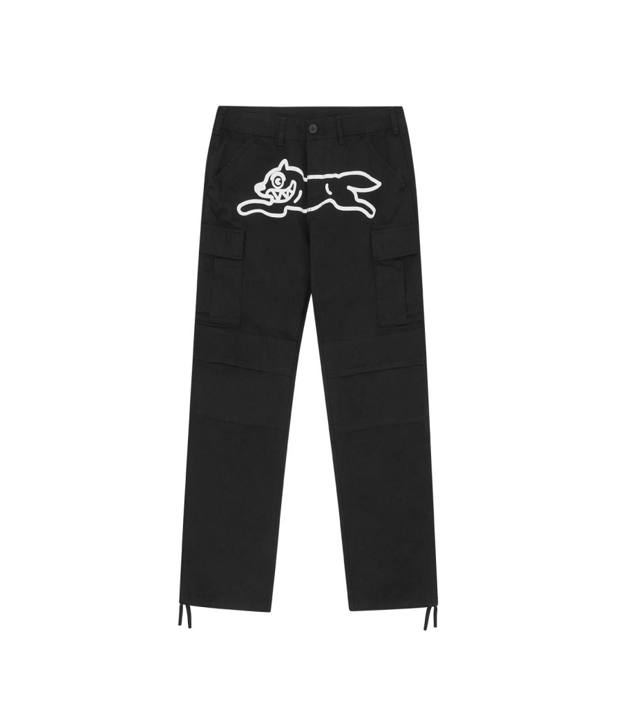 ICECREAM Fall '23 Denim & Pants | Running Dog Cargo Pants - Black