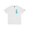 BB ASTRO T-Shirts | Bb Astro Repeat Logo T-Shirt - White/Blue Logo