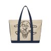 ICECREAM Spring '24 Accessories | Cones And Bones Tote Bag - Ecru/Navy