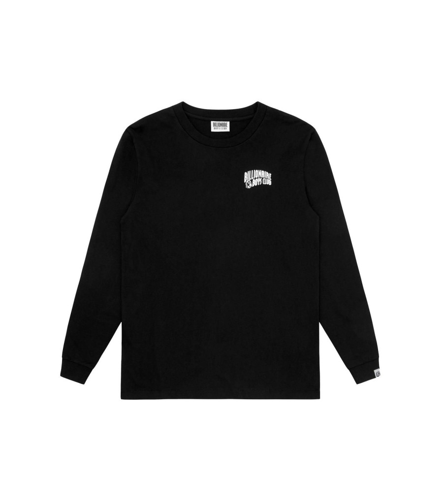 Billionaire Boys Club Classics Longsleeve T-Shirts | Small Arch Logo L/S T-Shirt - Black