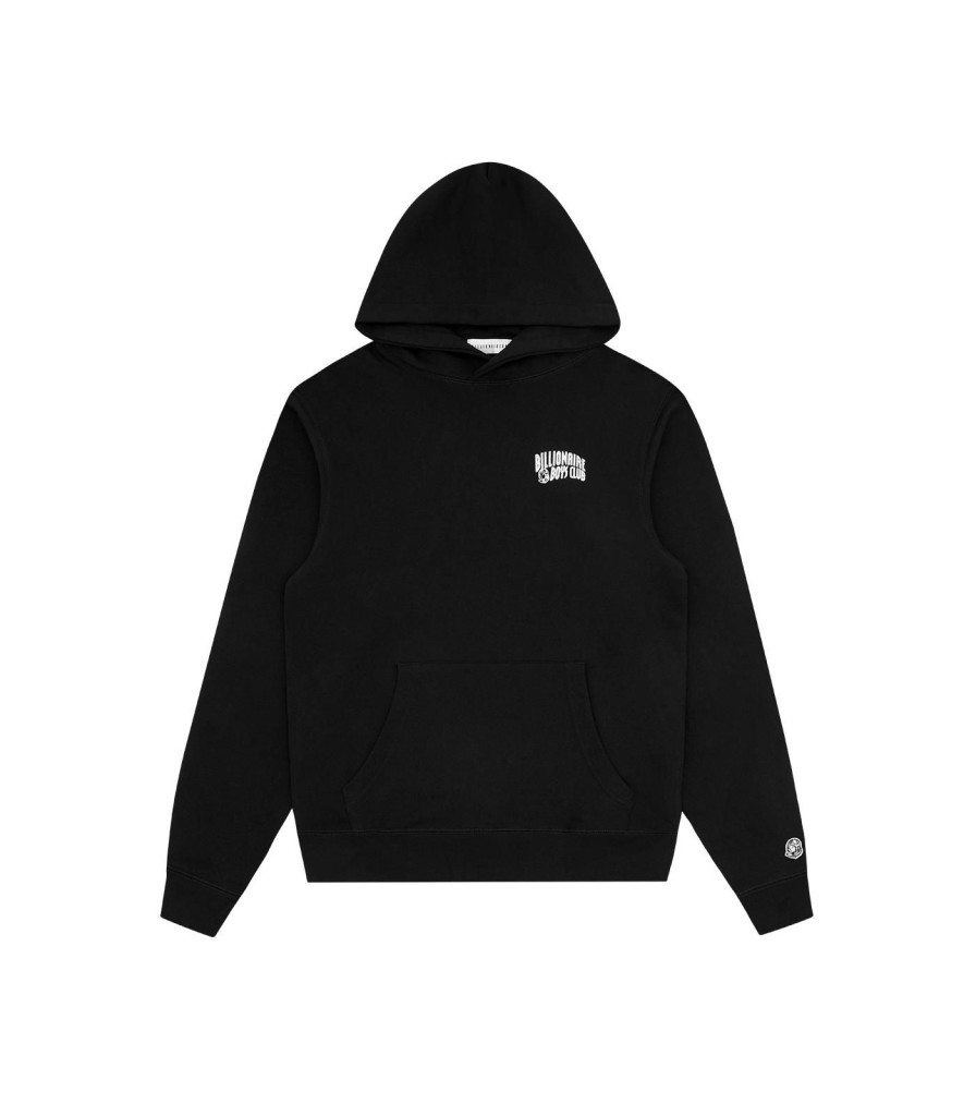 Billionaire Boys Club Classics Hoodies | Small Arch Logo Popover Hood - Black