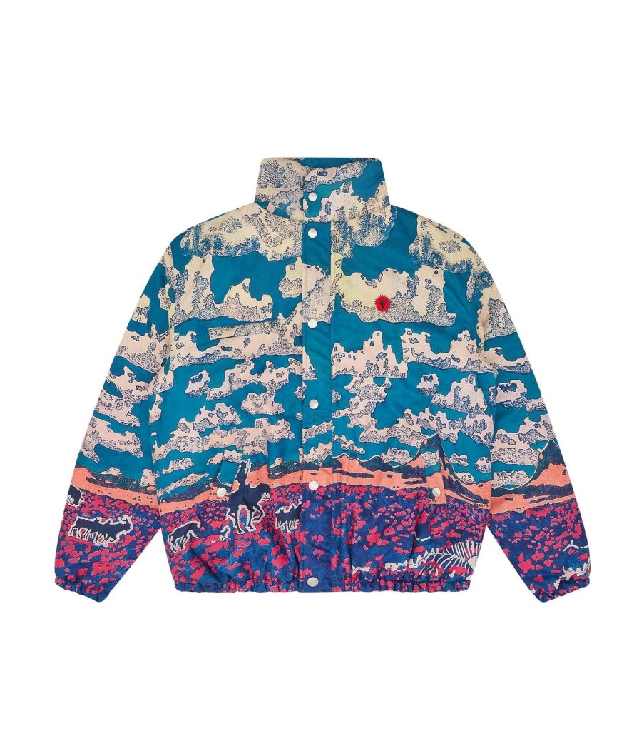 ICECREAM Pre-Spring '24 Outerwear | Cloud World Puffer Jacket - Multi