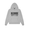 Billionaire Boys Club Classics Hoodies | Straight Logo Popover Hood - Heather Grey