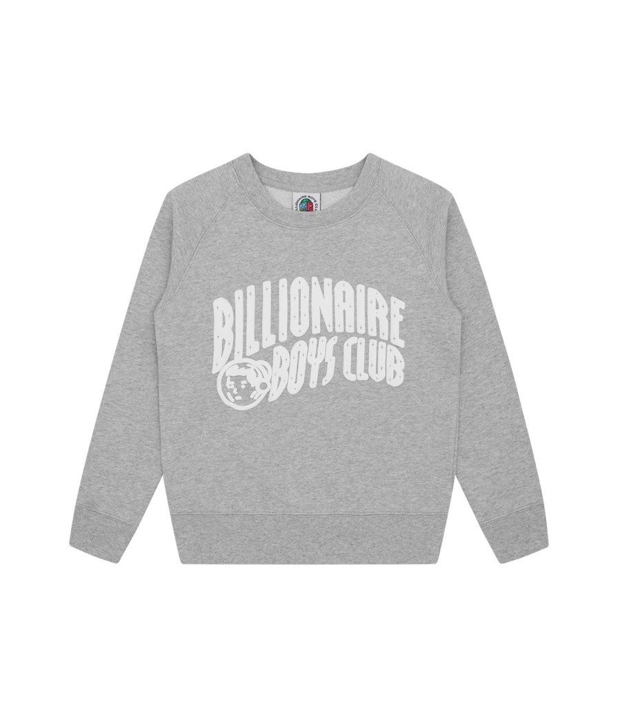 Billionaire Boys Club Kids Kids | Kids Arch Logo Crewneck - Heather Grey