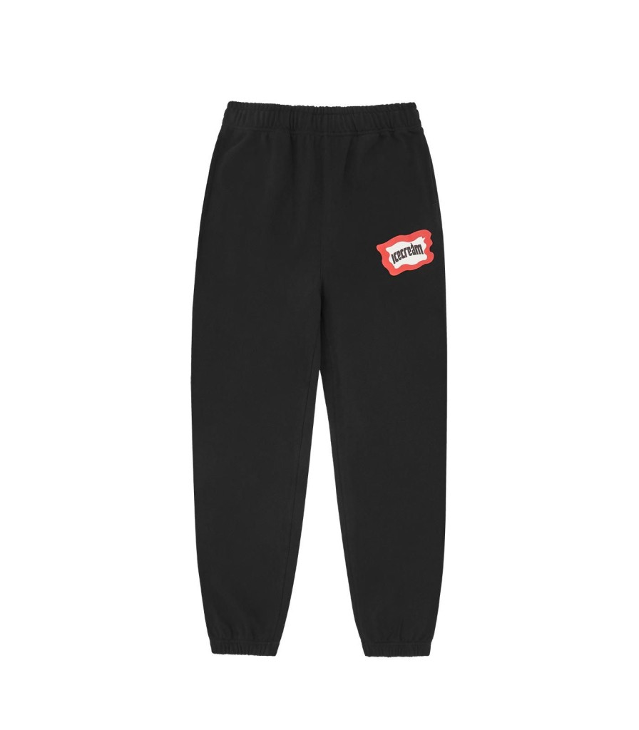 ICECREAM EU EXCLUSIVE Tracksuits | Splatter Sweatpants - Black