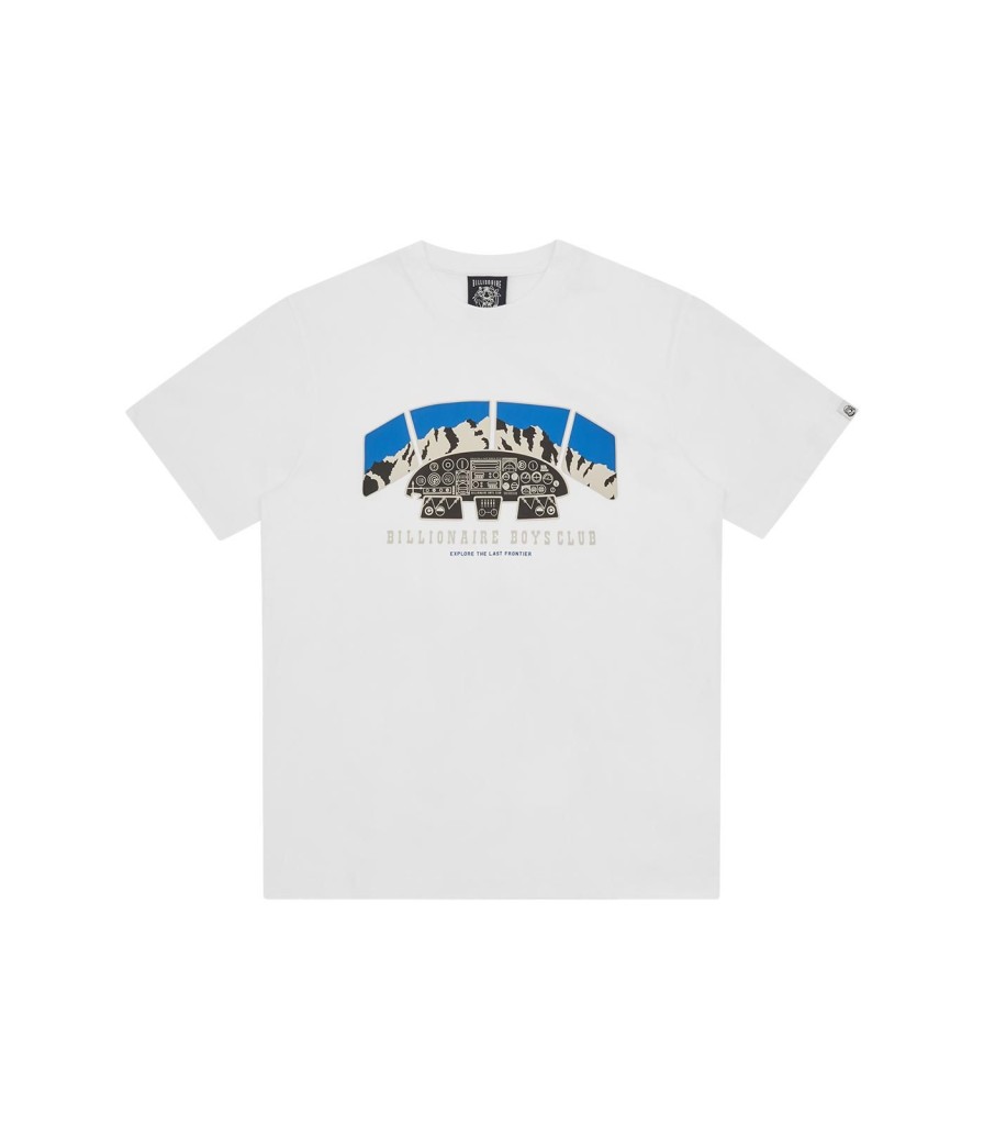 Billionaire Boys Club Pre-Spring '24 T-Shirts | Flight Deck T-Shirt - White