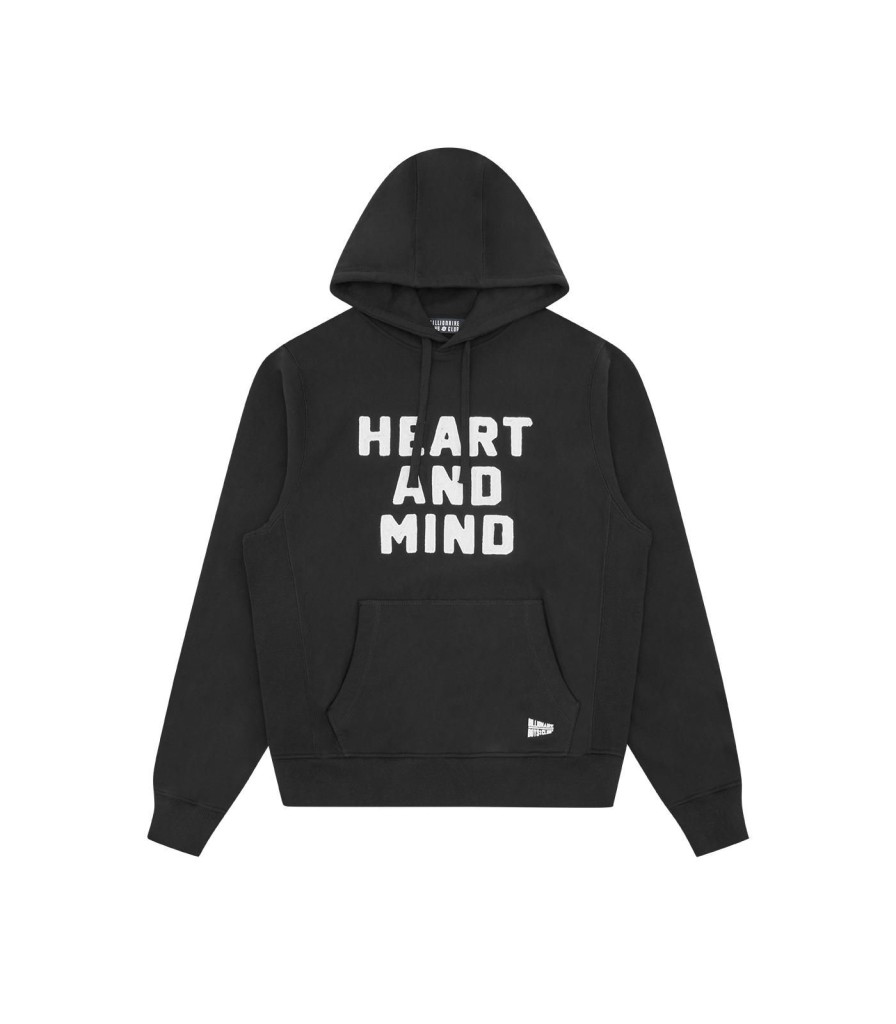 Billionaire Boys Club Pre-Spring '24 Hoodies | Heart And Mind Popover Hood - Black