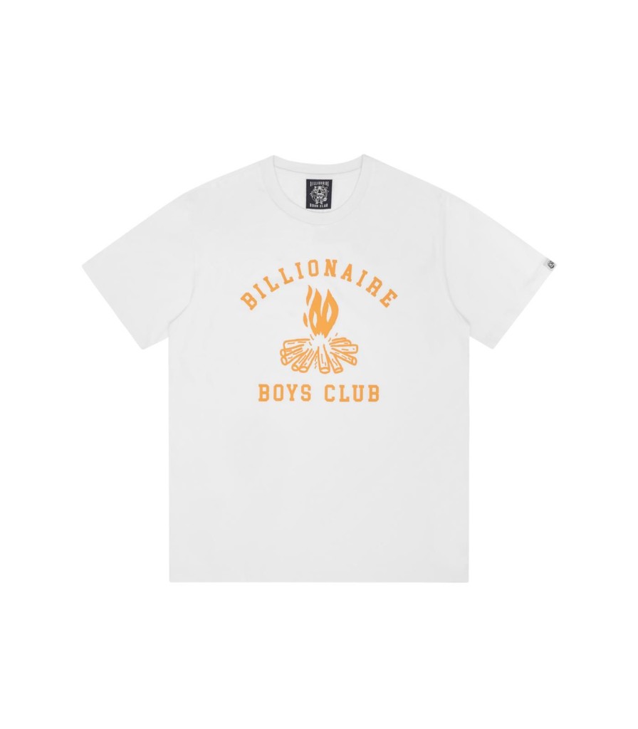 Billionaire Boys Club Pre-Spring '24 T-Shirts | Campfire T-Shirt- White