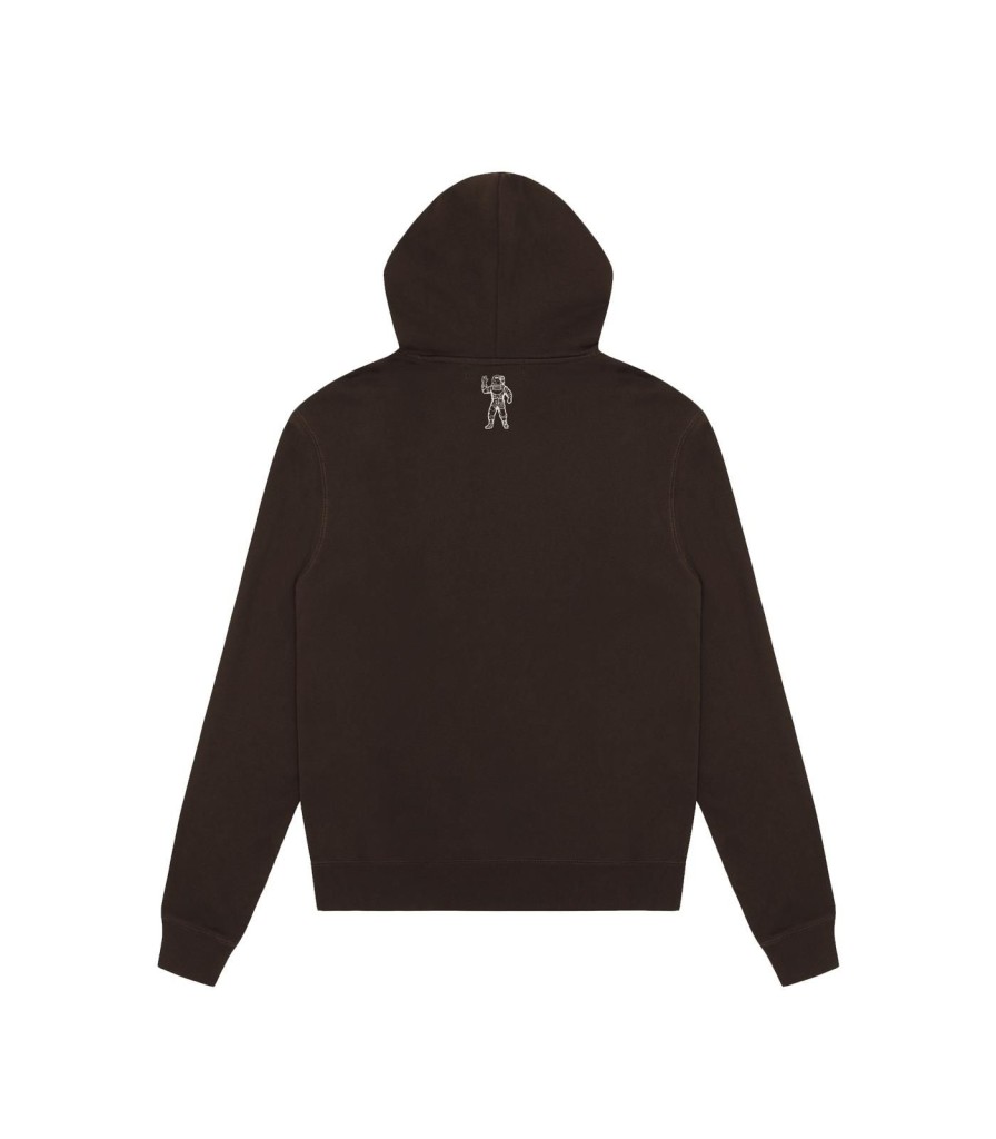 Billionaire Boys Club Classics Hoodies | Small Arch Logo Zip Through - Brown