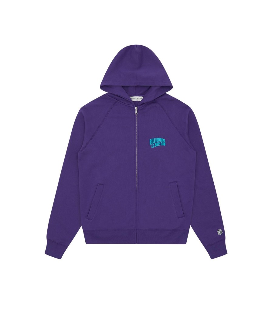 Billionaire Boys Club Classics Classics | Small Arch Logo Zip Through - Grape