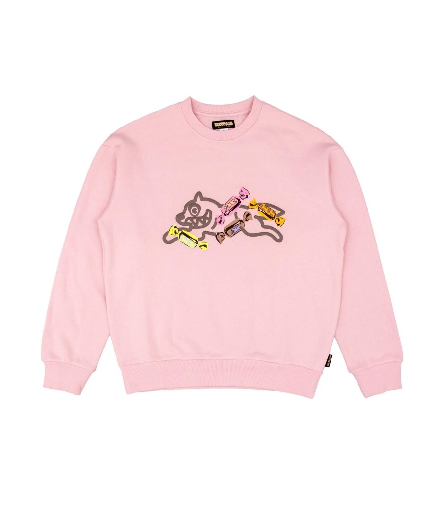 BBC ICECREAM: YEAR OF THE DRAGON Sweatshirts | Candies Dog Crewneck - Pink