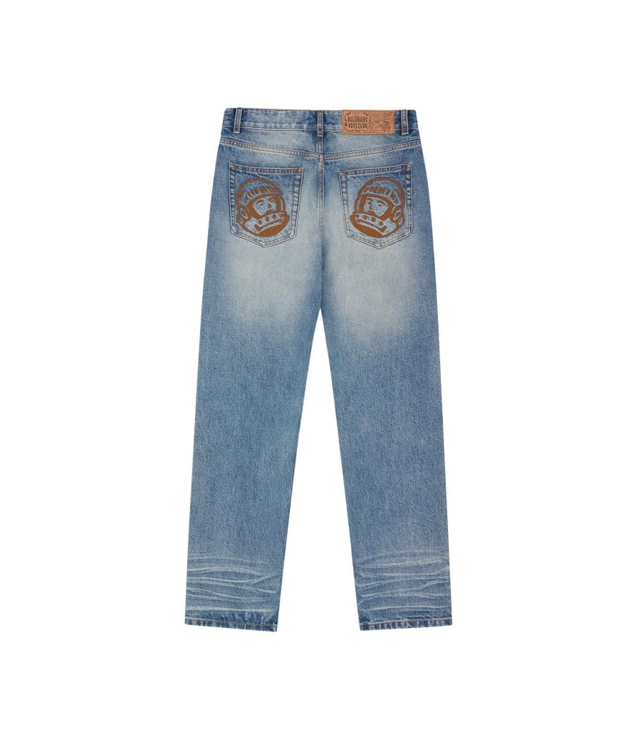 Billionaire Boys Club Pre-Fall '24 Denim & Pants | Astro Selvedge Denim Pants - Heavy Wash Blue