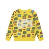 Billionaire Boys Club Kids Kids | Kids Jumble Robot A/O Print Arch Logo Crewneck - Yellow