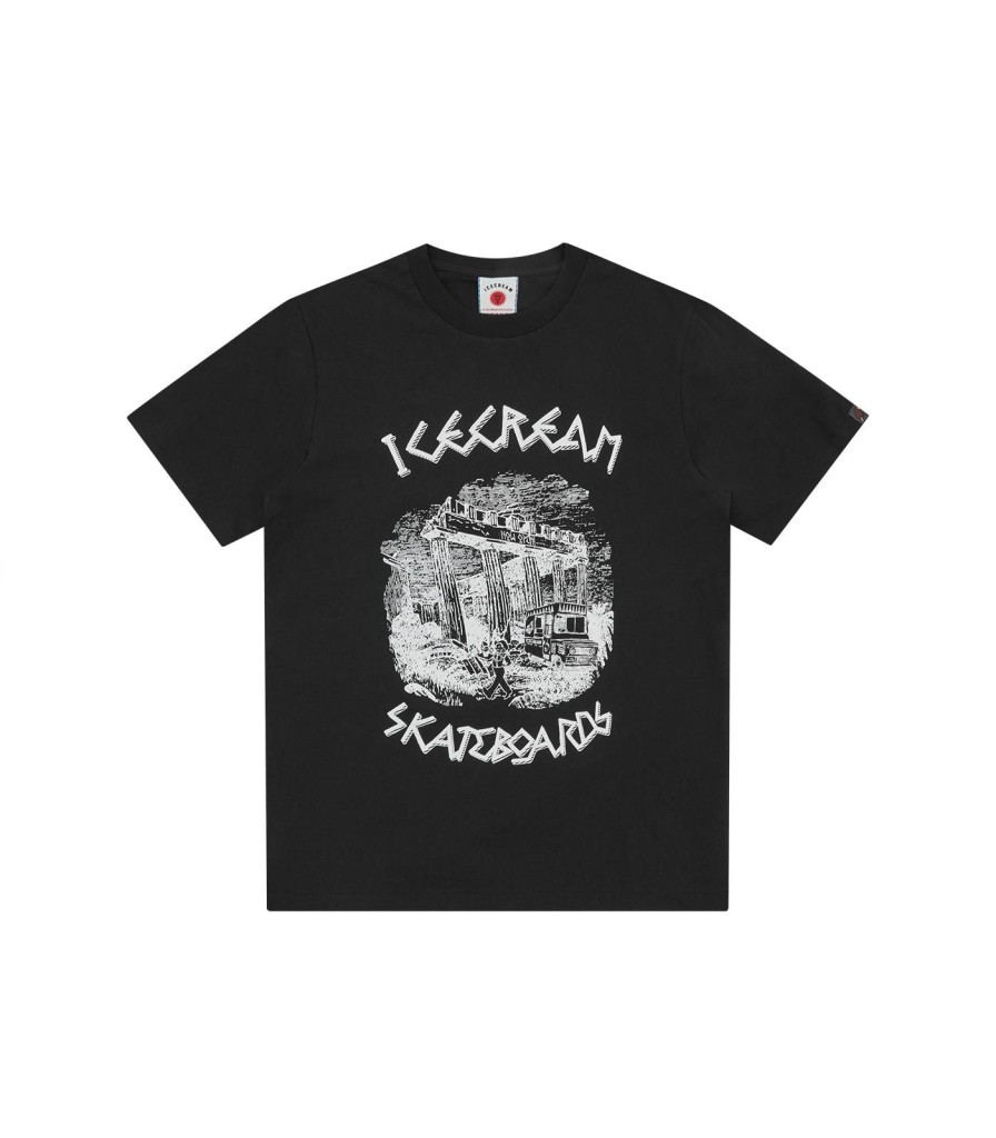 ICECREAM Pre-Spring '24 T-Shirts | Ancient T-Shirt - Black