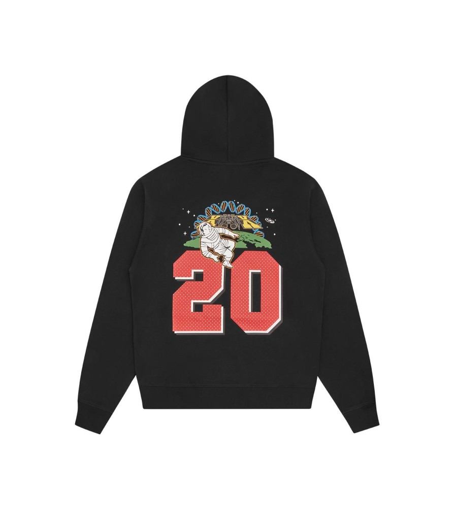 Billionaire Boys Club 20th Anniversary Hoodies | 20Th Anniversary Popover Hood - Black