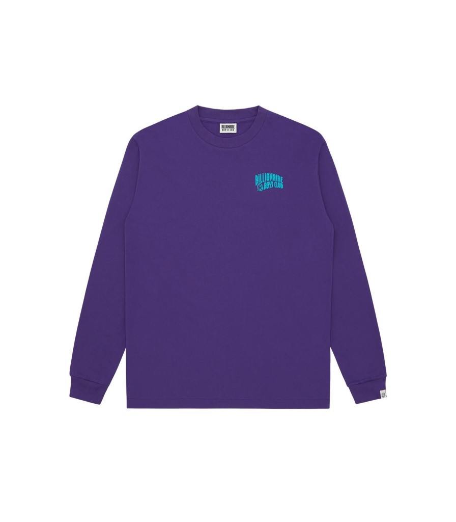 Billionaire Boys Club Classics Classics | Small Arch Logo L/S T-Shirt - Grape