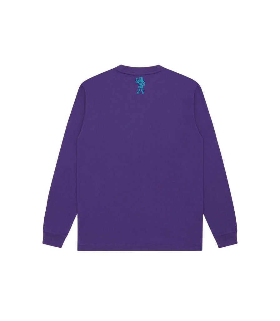 Billionaire Boys Club Classics Classics | Small Arch Logo L/S T-Shirt - Grape